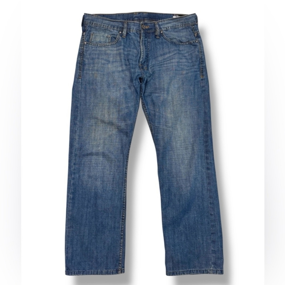 BUFFALO DAVID BITTON Driven Straight Leg Denim Jeans 33x30